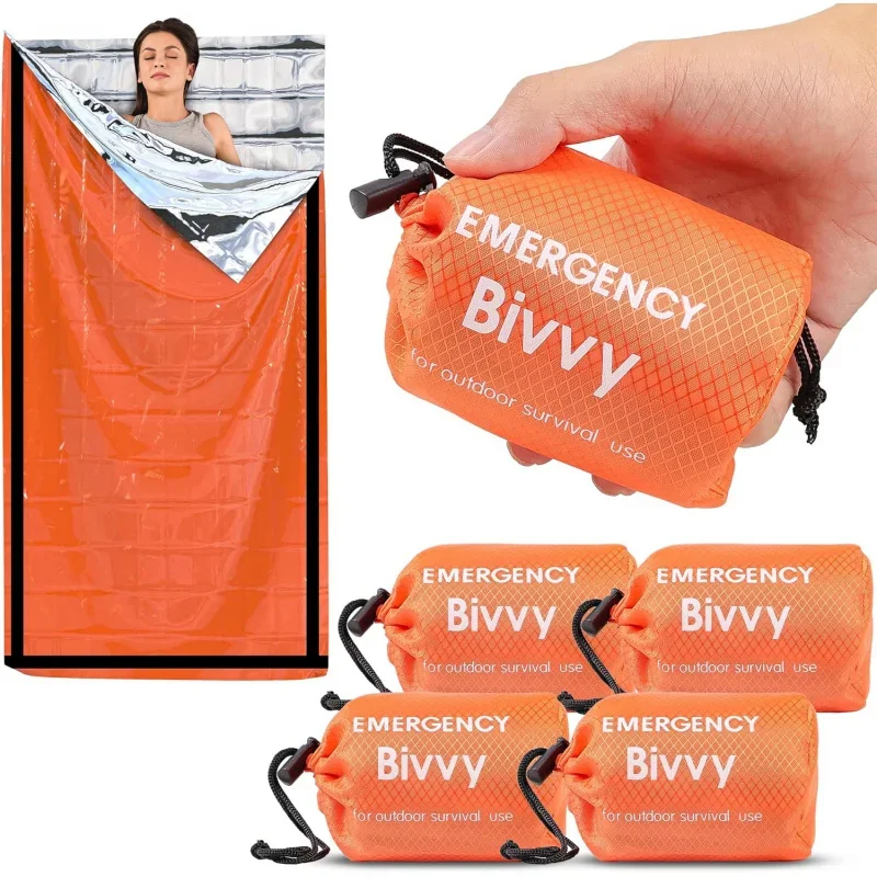 Bivy Sack Lightweight - New Thermal Emergency Sleeping Bag Survival
