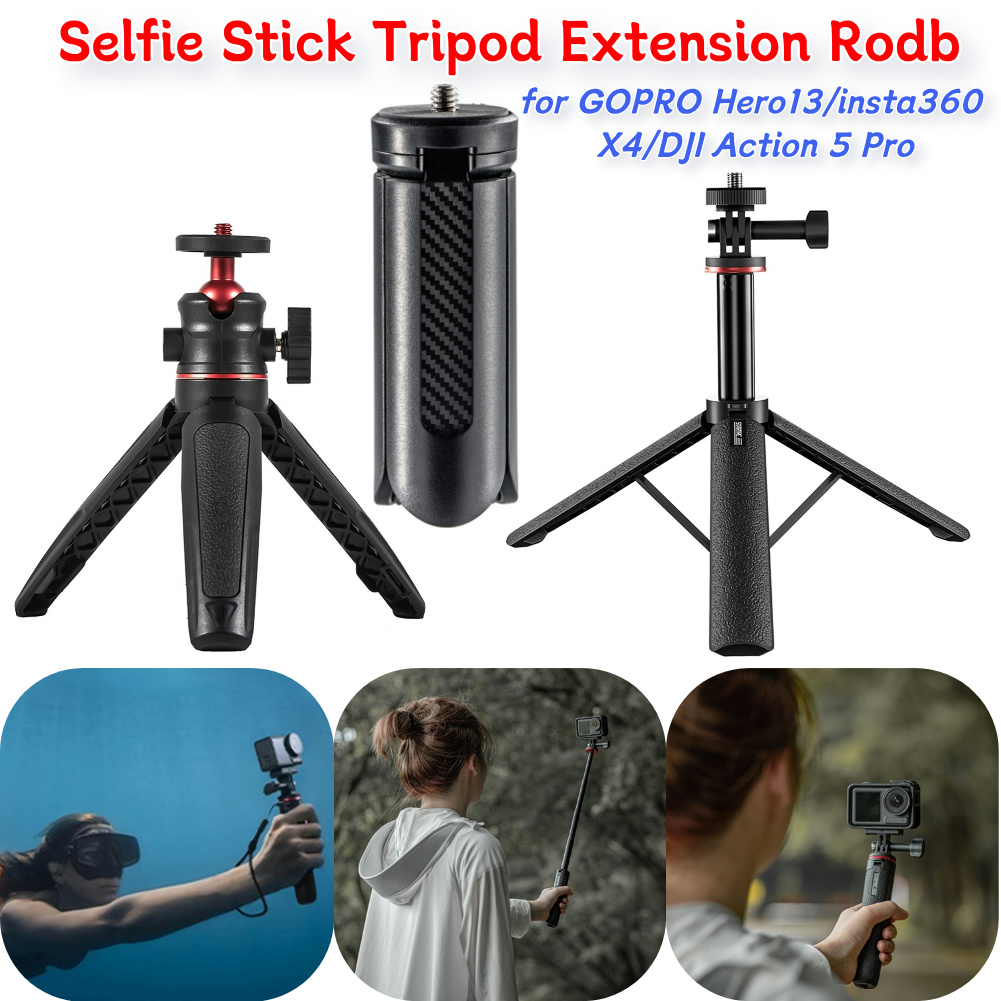 Outdoor Adventure Video - Multi-Stage Extension Selfie Stick Tripod for