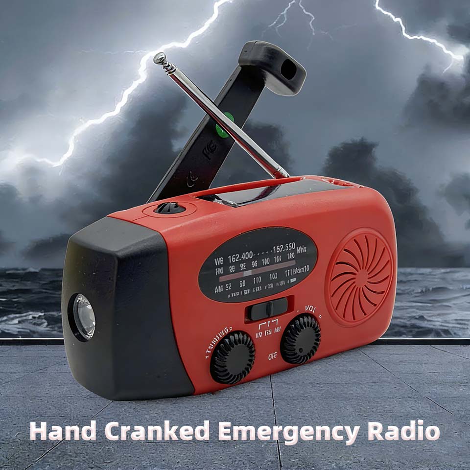 Emergency Radio Solar - Solar Emergency Hand Cranked Radio Disaster