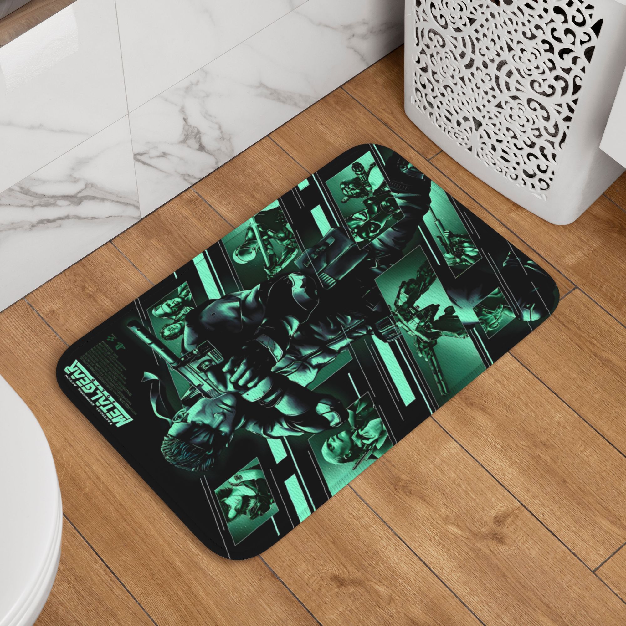 Outdoor Adventure Video - Personalized Metal Gear Soli Game Doormat