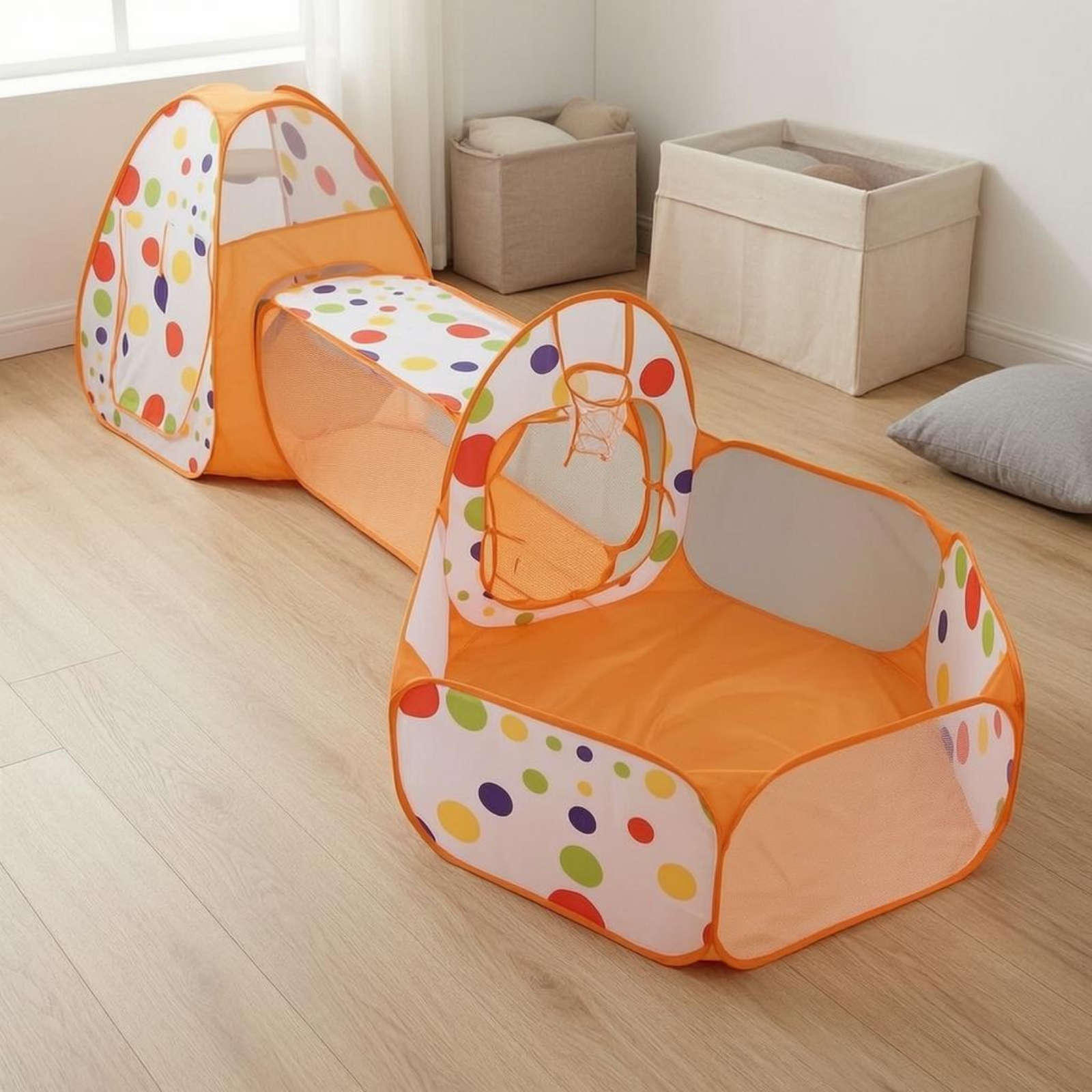 Outdoor Adventure Tent - 3 Pieces 3 in 1 Play