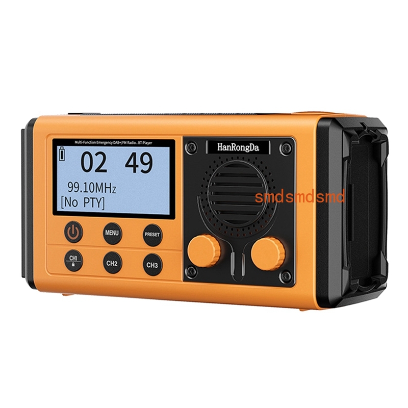 Emergency Radio Solar - HRD-907 Emergency Radio Solar Hand Radio