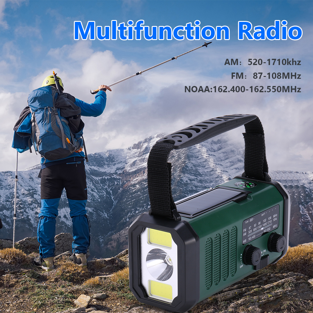 Emergency Radio Portable AM/FM - Emergency Radio Solar recension och pris