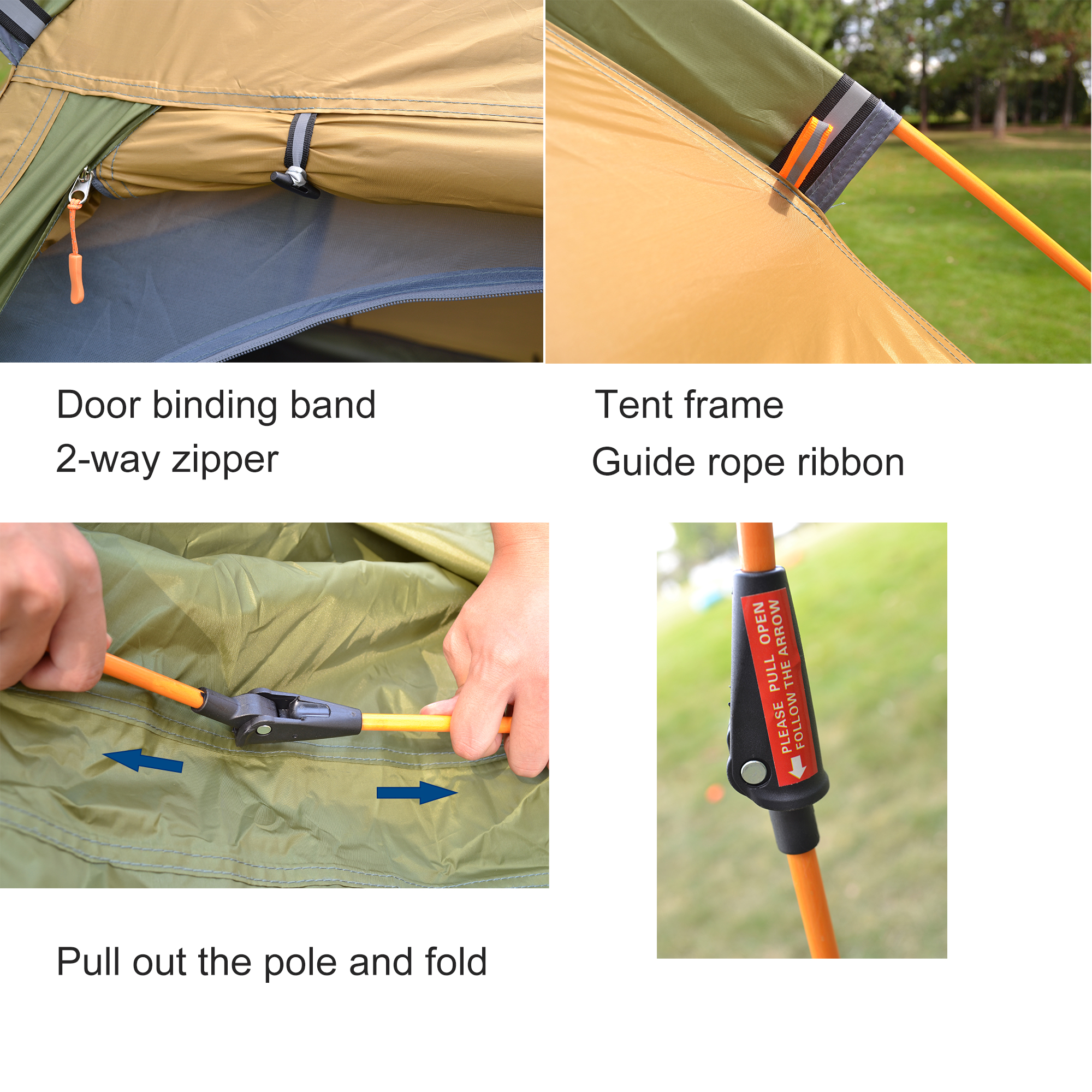 Desert&Fox 3-4 Person Dome Aut - Outdoor Adventure Tent recension och pris