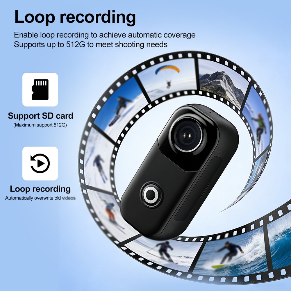 4K Thumb Action Camera Video R - Outdoor Adventure Video recension och pris