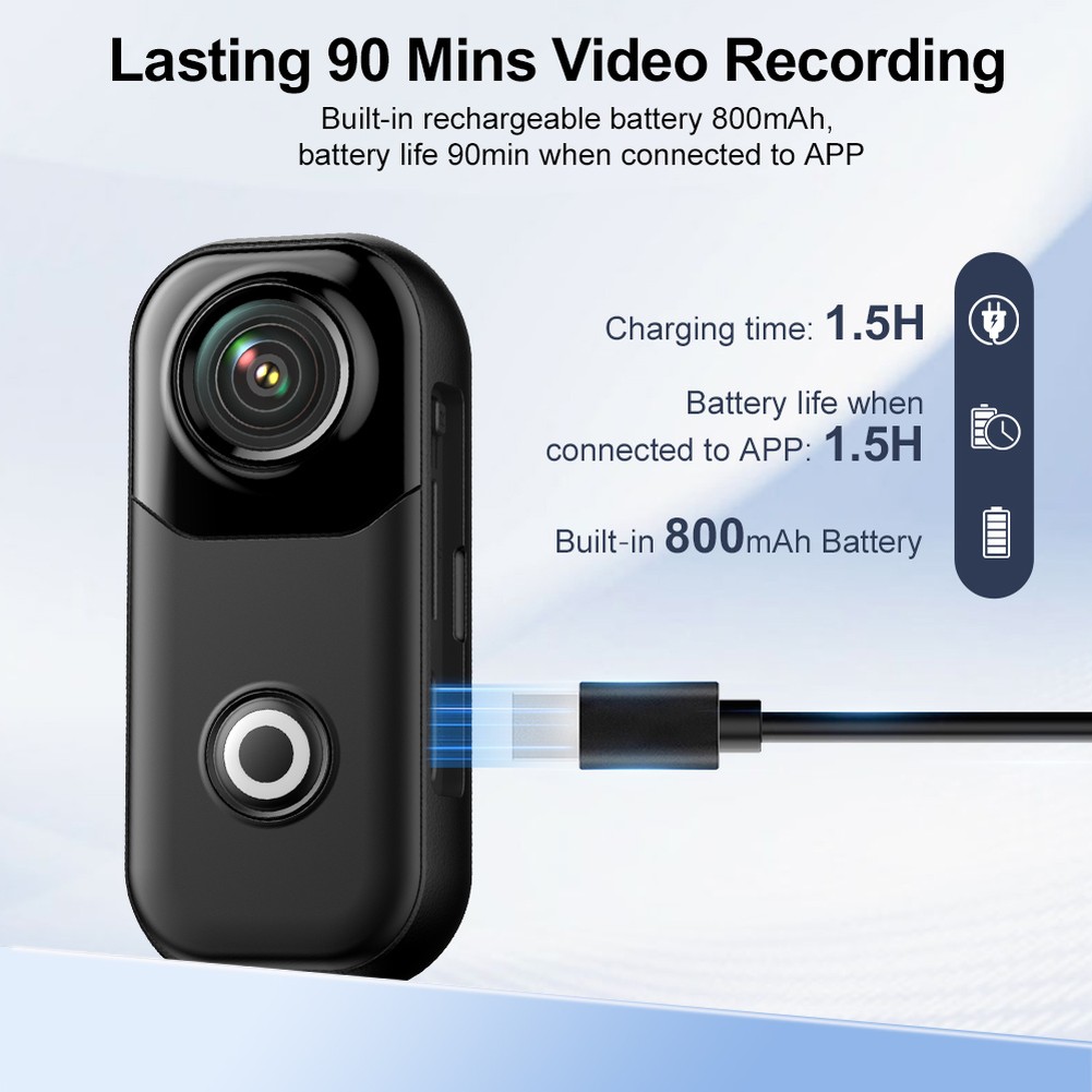 4K Thumb Action Camera Video R - Outdoor Adventure Video recension och pris