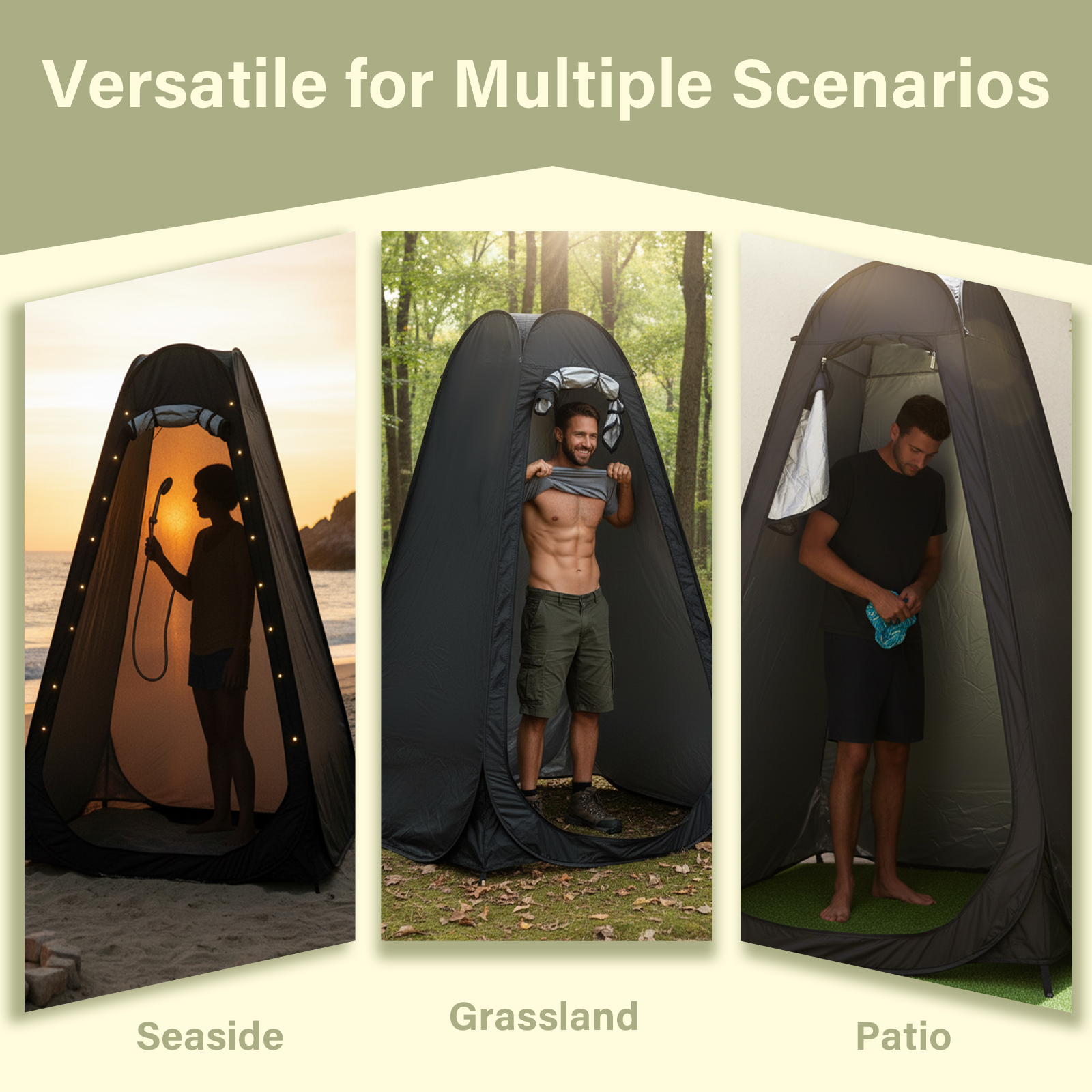 Portable Pop-Up Privacy Tent O - Outdoor Adventure Tent recension och pris