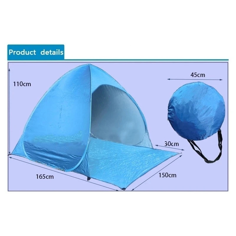 Quick Automatic Opening beach  - Outdoor Adventure Tent recension och pris