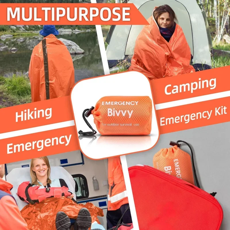 New Thermal Emergency Sleeping - Bivy Sack Lightweight recension och pris