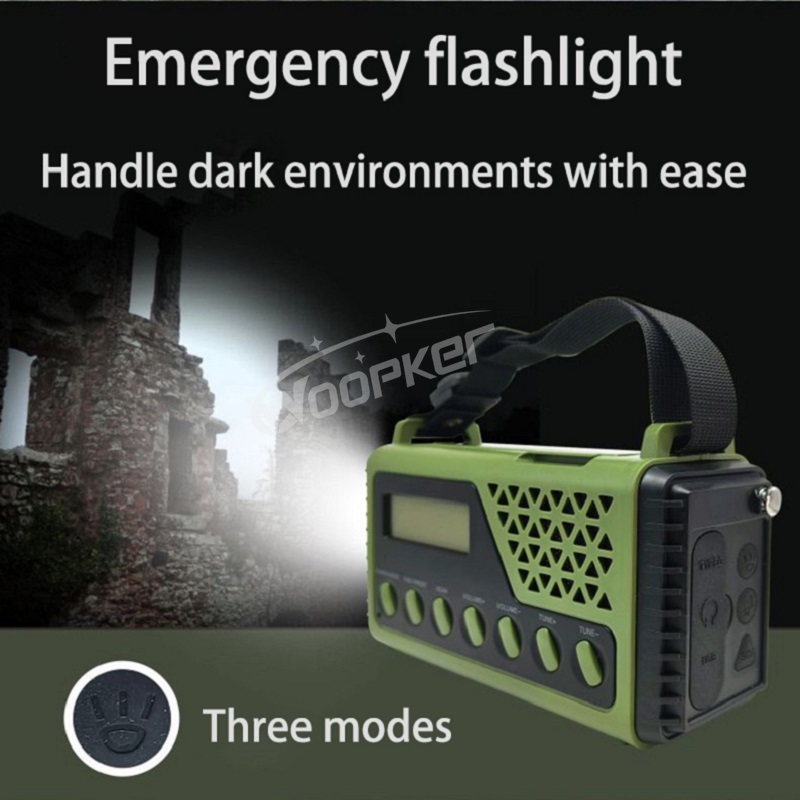 Woopker Radio SY-1199 10000mAh - Emergency Radio Solar recension och pris