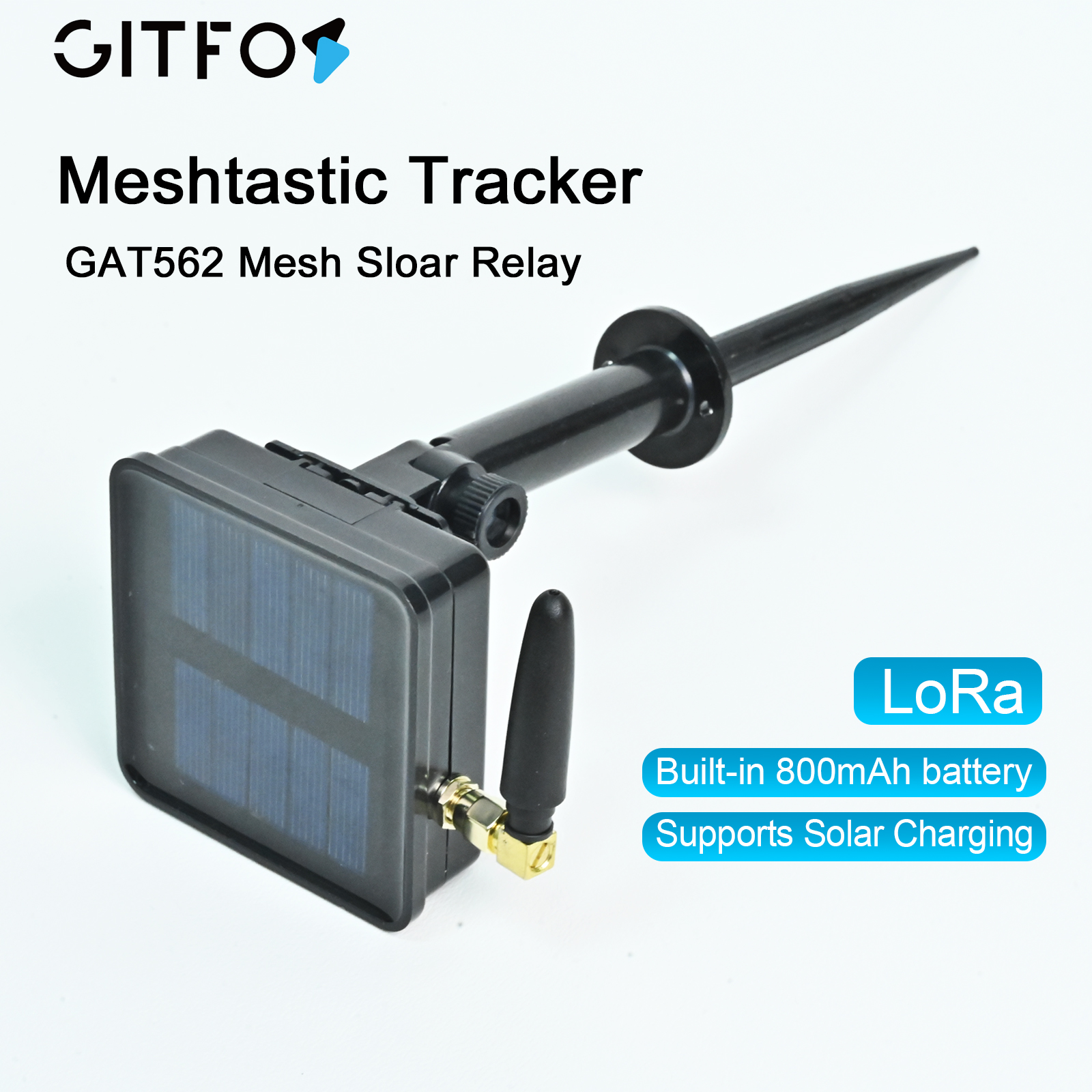 GITFOS Meshtastic Solar LoRa G - Emergency Radio Solar recension och pris