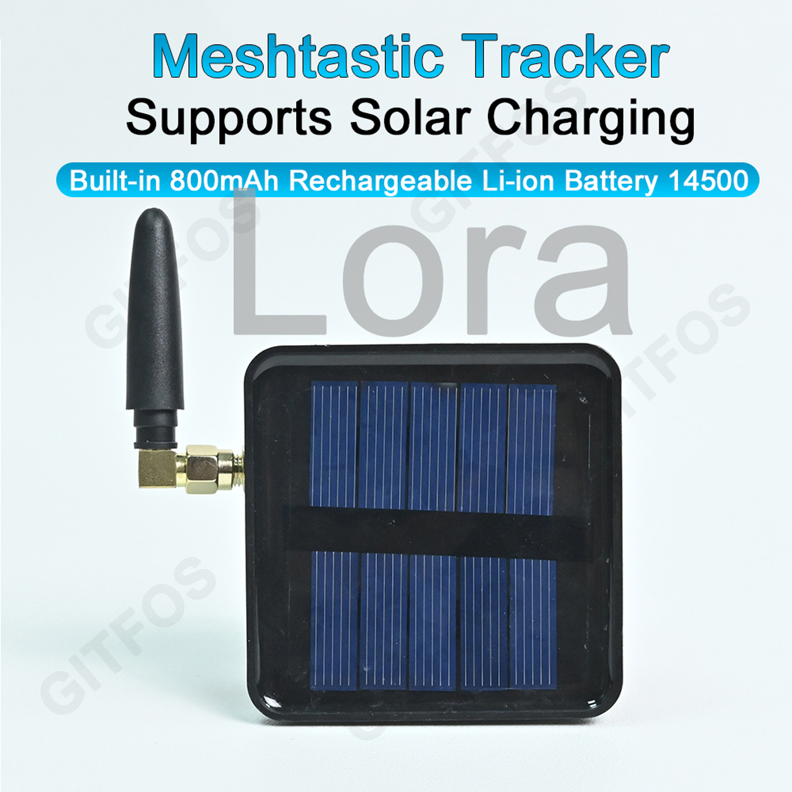 GITFOS Meshtastic Solar LoRa G - Emergency Radio Solar recension och pris