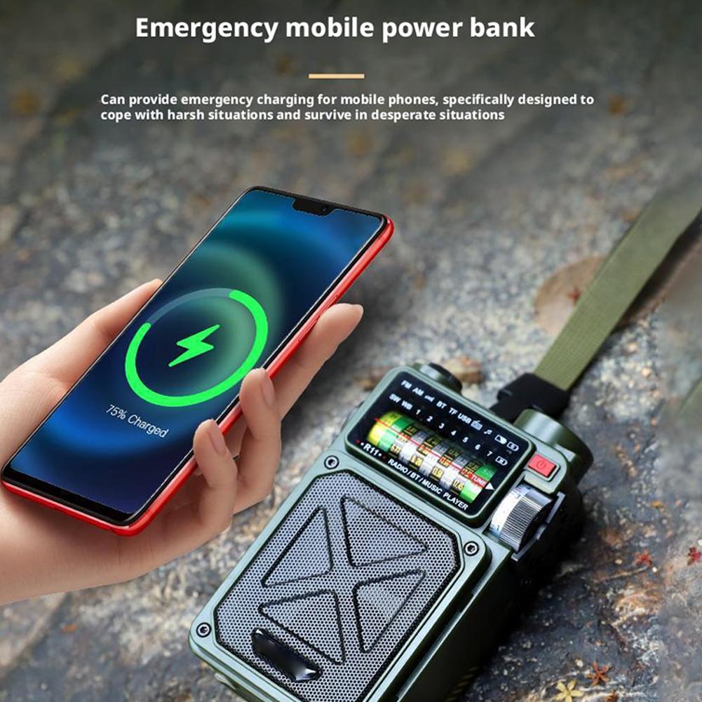 Hand-operated Emergency Solar  - Emergency Radio Solar recension och pris
