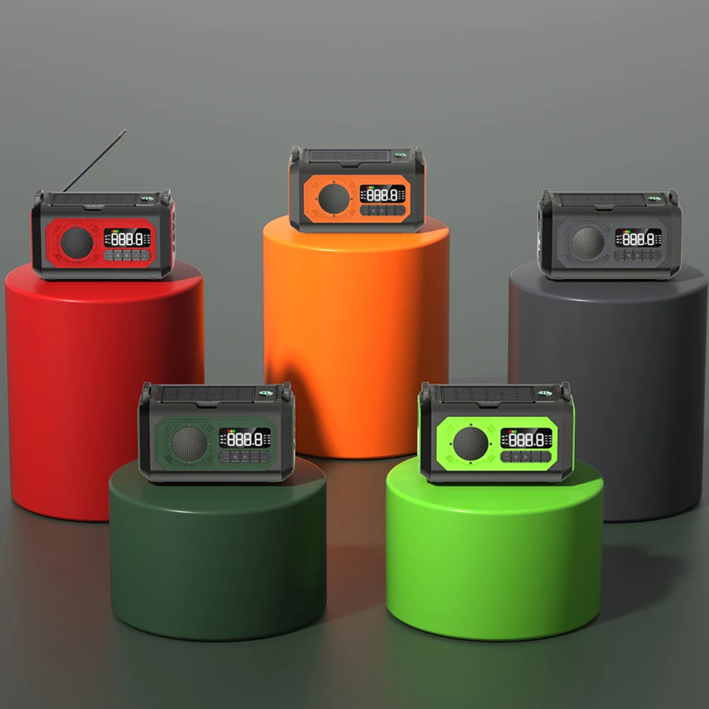 12000mAh AM/FM/NOAA Weather Ra - Emergency Radio Solar recension och pris