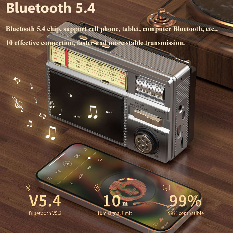Portable Emergency Full Band R - Emergency Radio Solar recension och pris