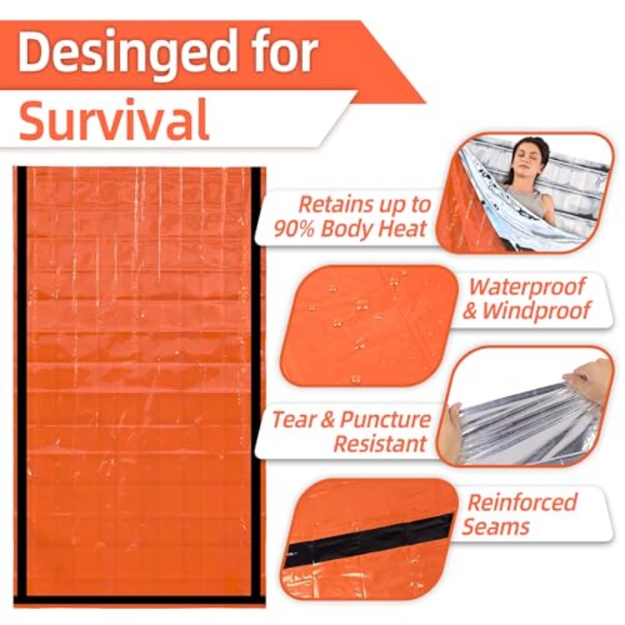 Emergency Sleeping Bag, Surviv - Bivy Sack Lightweight recension och pris