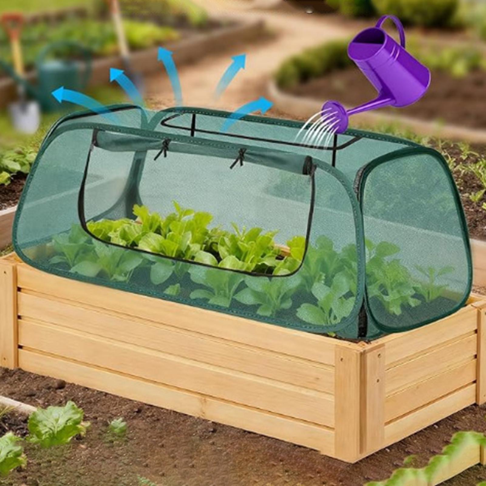 Popup Garden Mesh Plant Cover  - Outdoor Adventure Tent recension och pris