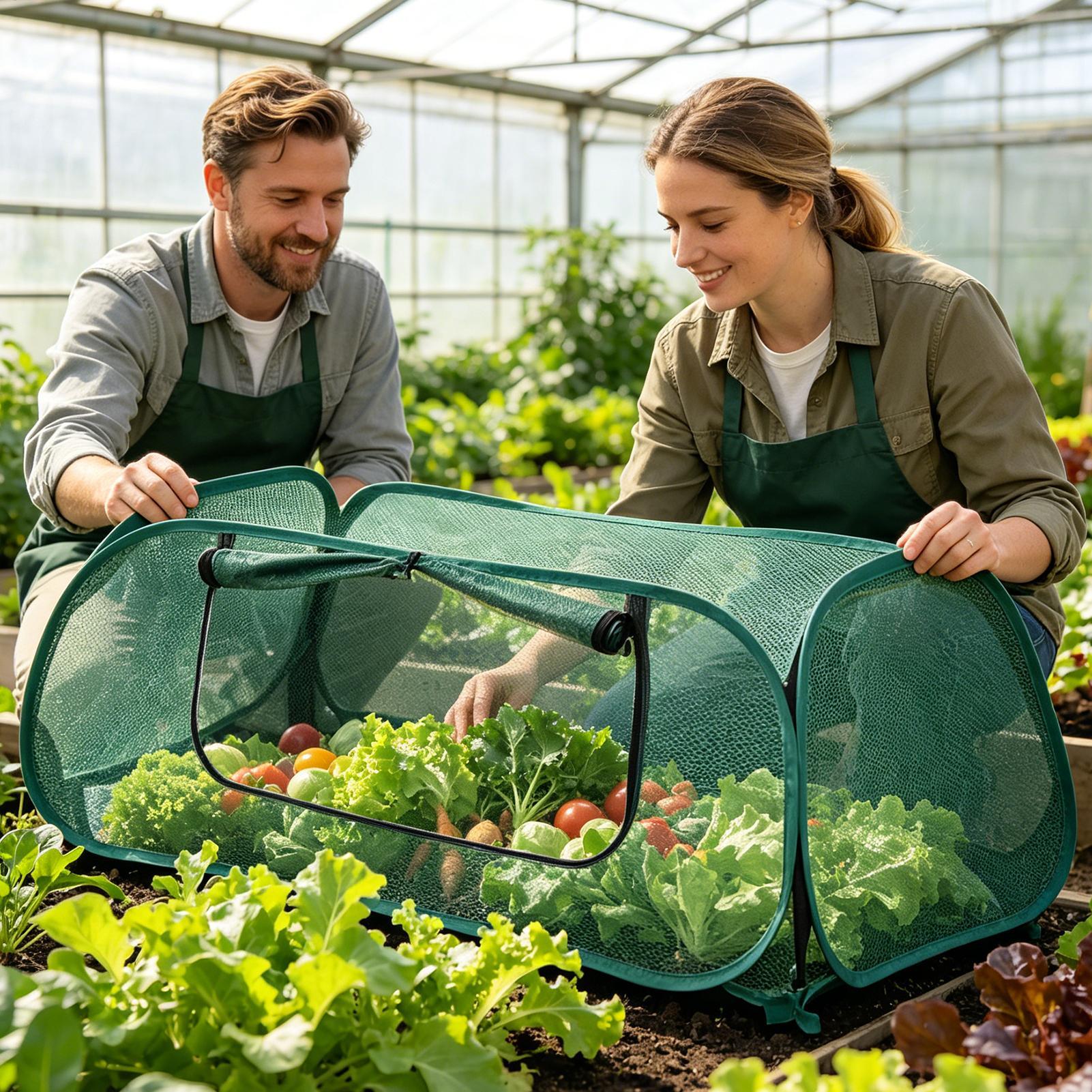 Popup Garden Mesh Plant Cover  - Outdoor Adventure Tent recension och pris