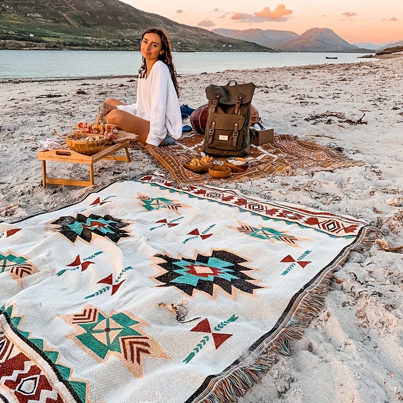 1pc Retro Placemats Bohemian B - Outdoor Adventure Tent recension och pris