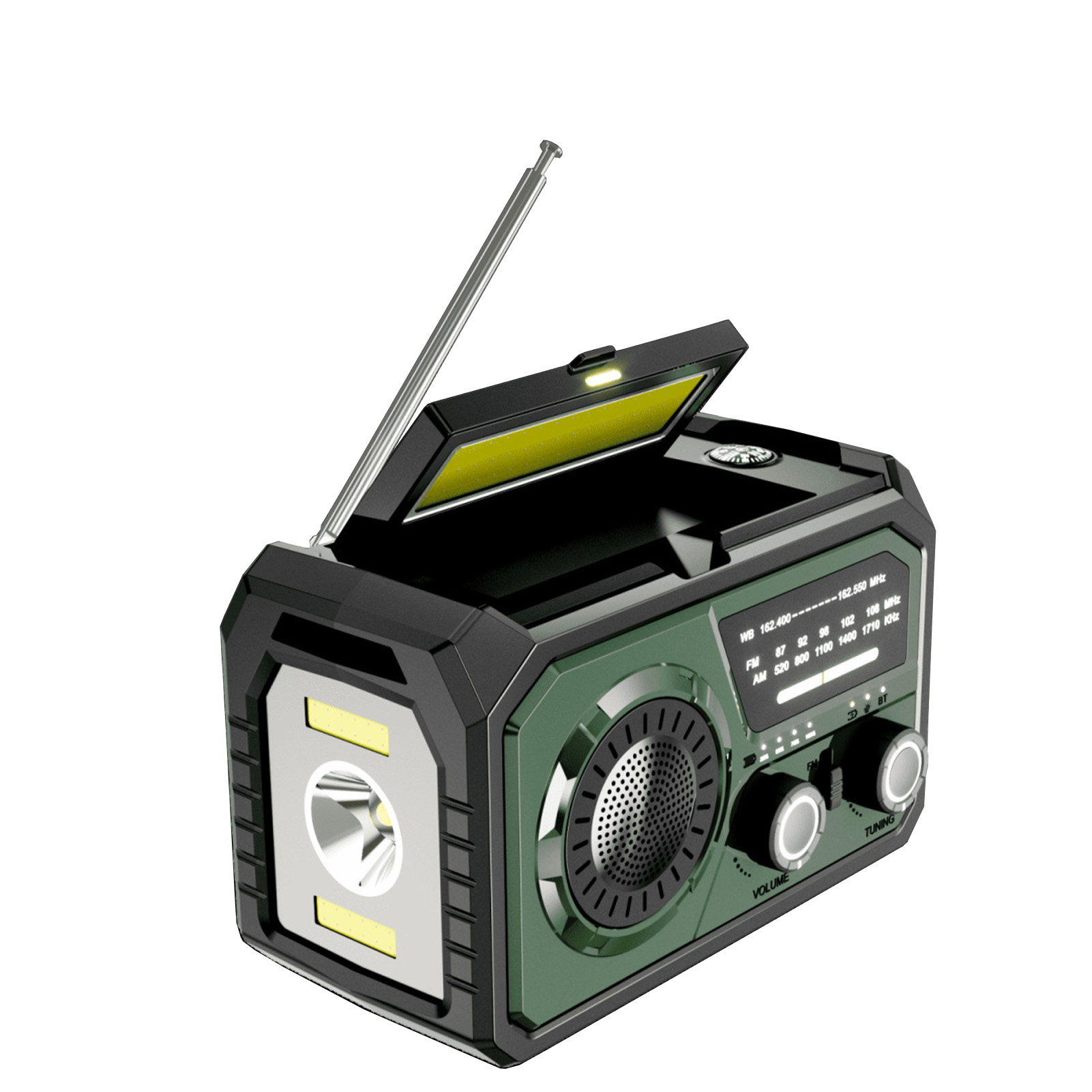 16000mAh Hand Crank Emergency  - Emergency Radio Solar recension och pris