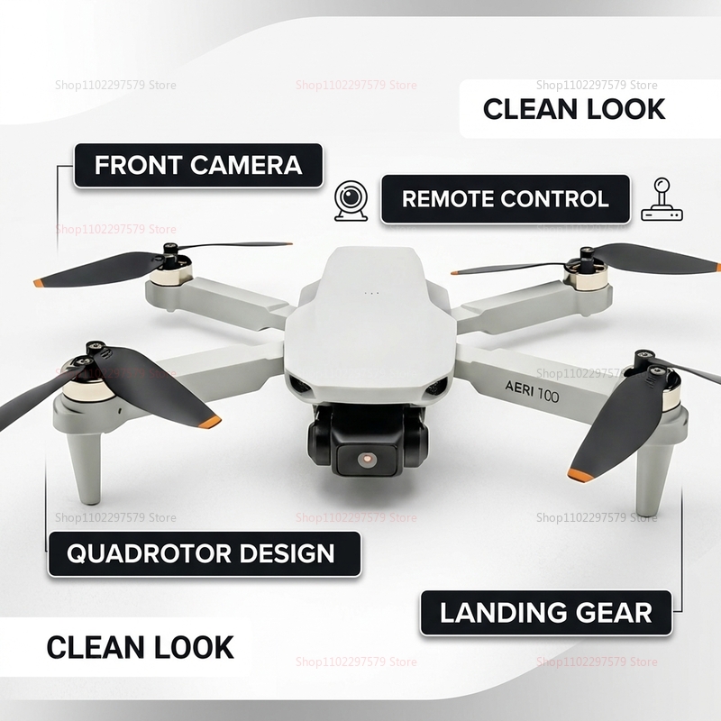 Mini Dronеs Aeri100 8K Profess - Outdoor Adventure Video recension och pris