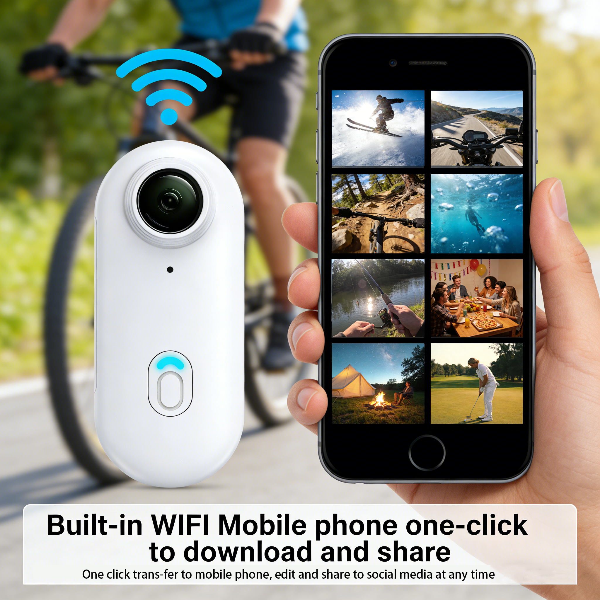 4K Anti Shake Action Camera 10 - Outdoor Adventure Video recension och pris