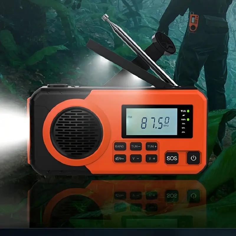 Solar Hand Crank Emergency Wea - Emergency Radio Solar recension och pris
