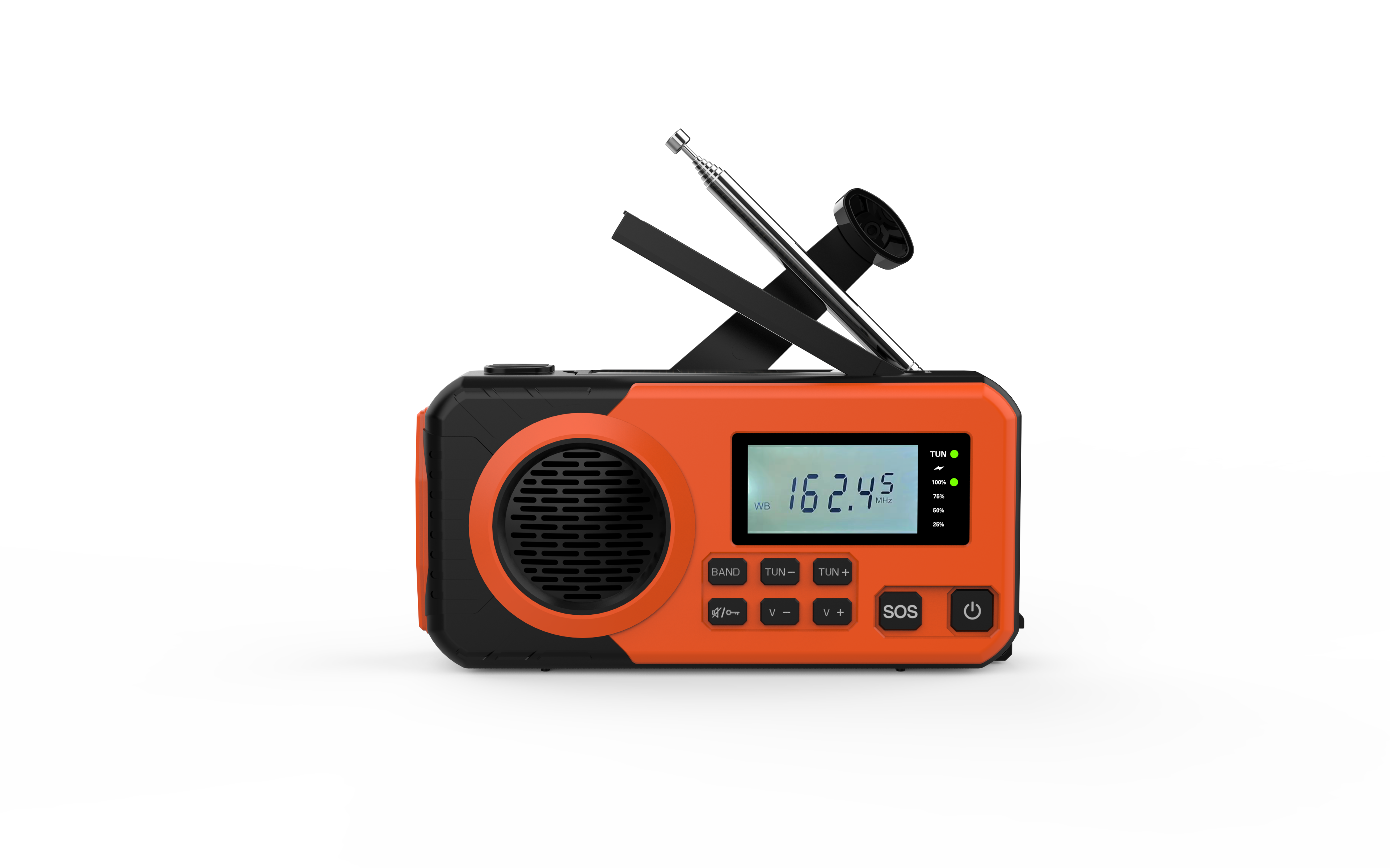 Solar Hand Crank Emergency Wea - Emergency Radio Solar recension och pris