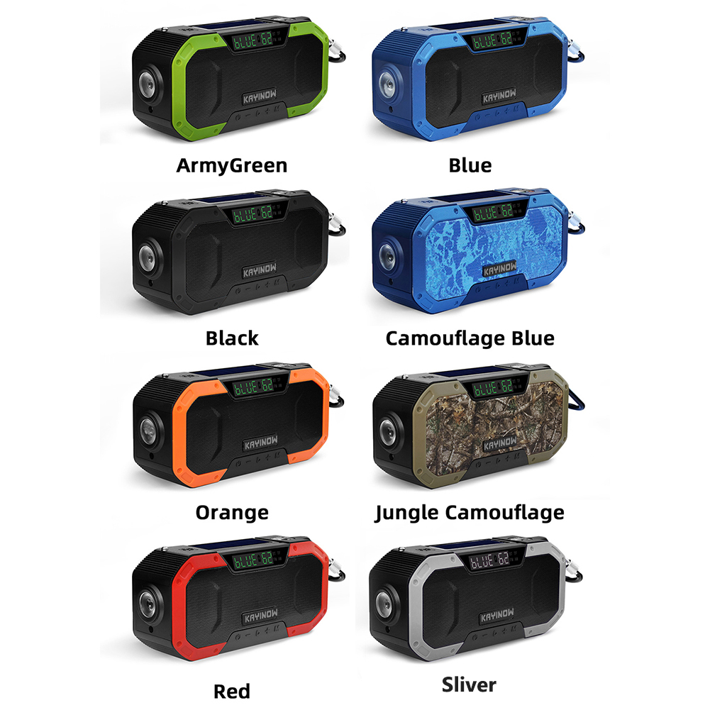 Hand Crank Solar Radio Multifu - Emergency Radio Solar recension och pris