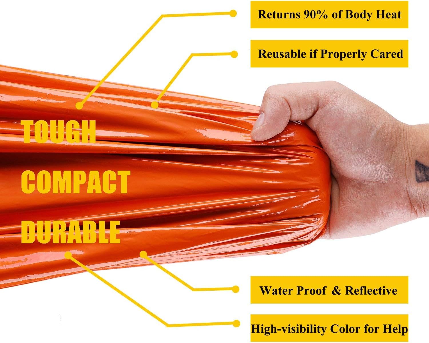 Emergency Sleeping Bag Surviva - Bivy Sack Lightweight recension och pris