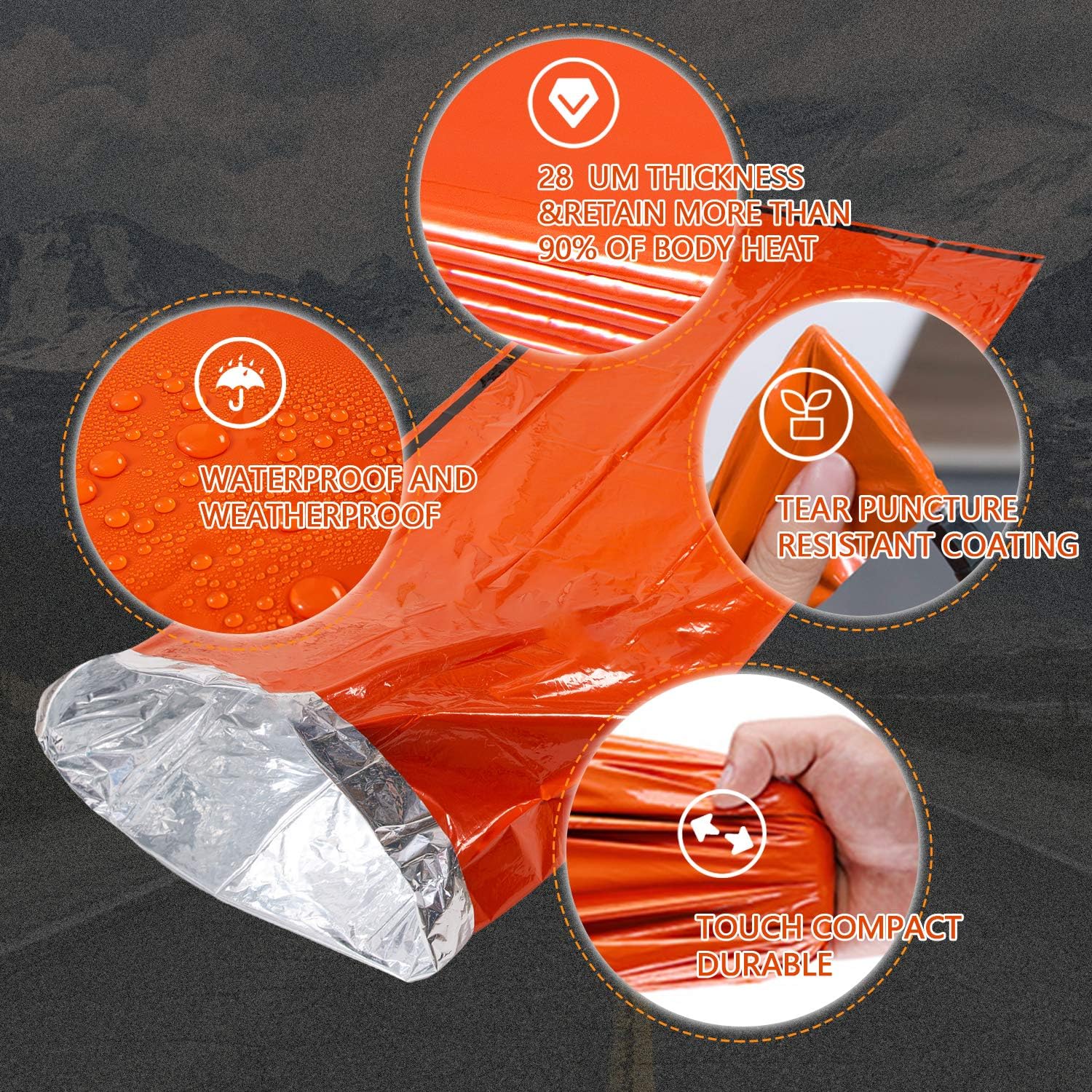 Emergency Sleeping Bag Surviva - Bivy Sack Lightweight recension och pris