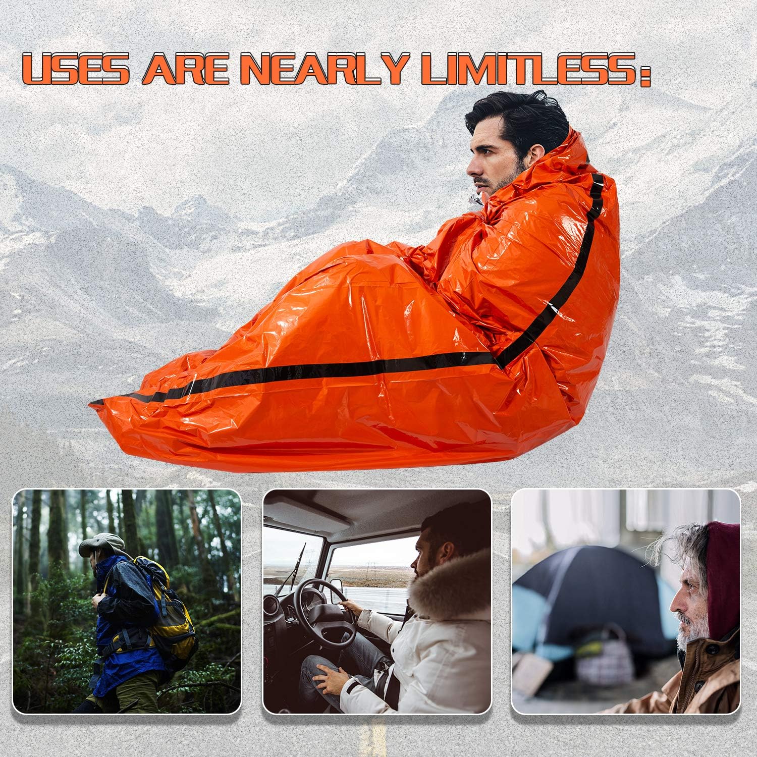 Emergency Sleeping Bag Surviva - Bivy Sack Lightweight recension och pris