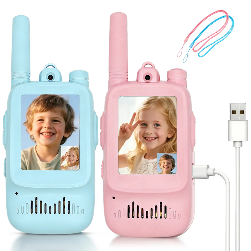 2pcs kids Video Walkie Talkie  - Outdoor Adventure Video recension och pris