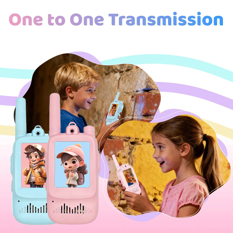 2pcs kids Video Walkie Talkie  - Outdoor Adventure Video recension och pris