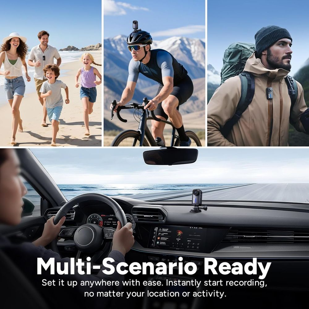 4K Ultra HD Action Camera with - Outdoor Adventure Video recension och pris