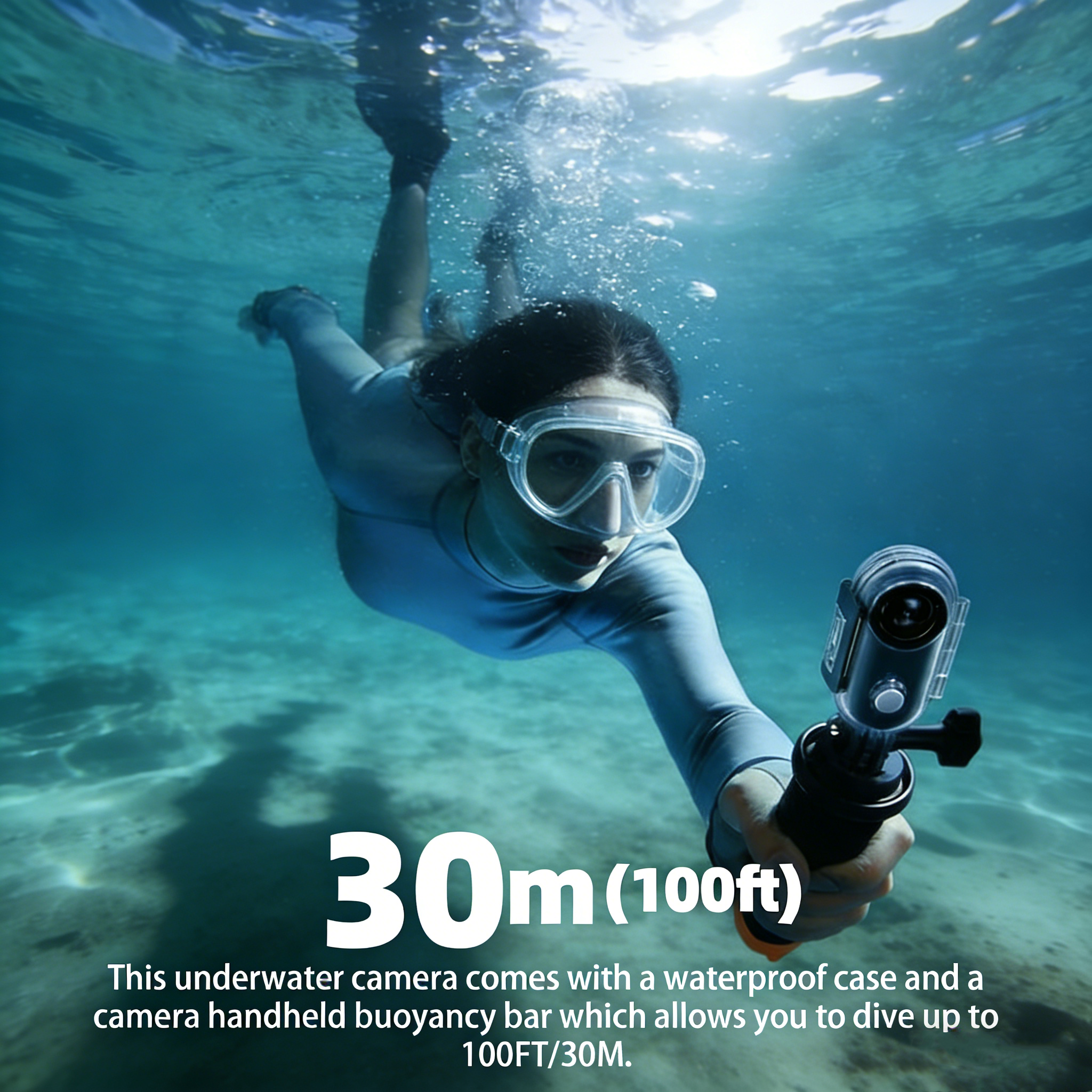 4K Anti Shake Action Camera EI - Outdoor Adventure Video recension och pris