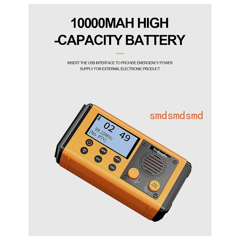 HRD-907 Emergency Radio Solar  - Emergency Radio Solar recension och pris