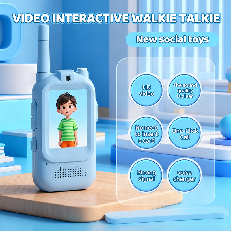 2pcs Kids Video Walkie Talkie  - Outdoor Adventure Video recension och pris